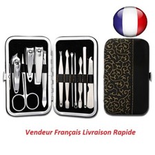 Set-Trousse-Manucure-12-Pieces-Pedicure-Manicure-Kit-Coupe-Ongles-Pince-comedon