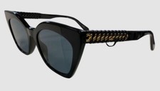  350 Stella McCartney Women's Black Butterfly Sunglasses Shades Size 52-19-145