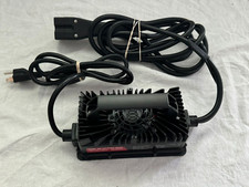 15 AMP 48 Volt Golf Cart Battery Charger for EZGO RXV  TXT 3-pin Triangular Plu