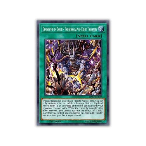 Ygo X One Piece Deck - Beasts Pirates Kaido Yugioh TCG Orica Custom Karten - Bild 24 von 24