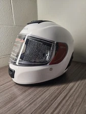 Sena Momentum Motorcycle Large Smart Helmet Glossy White