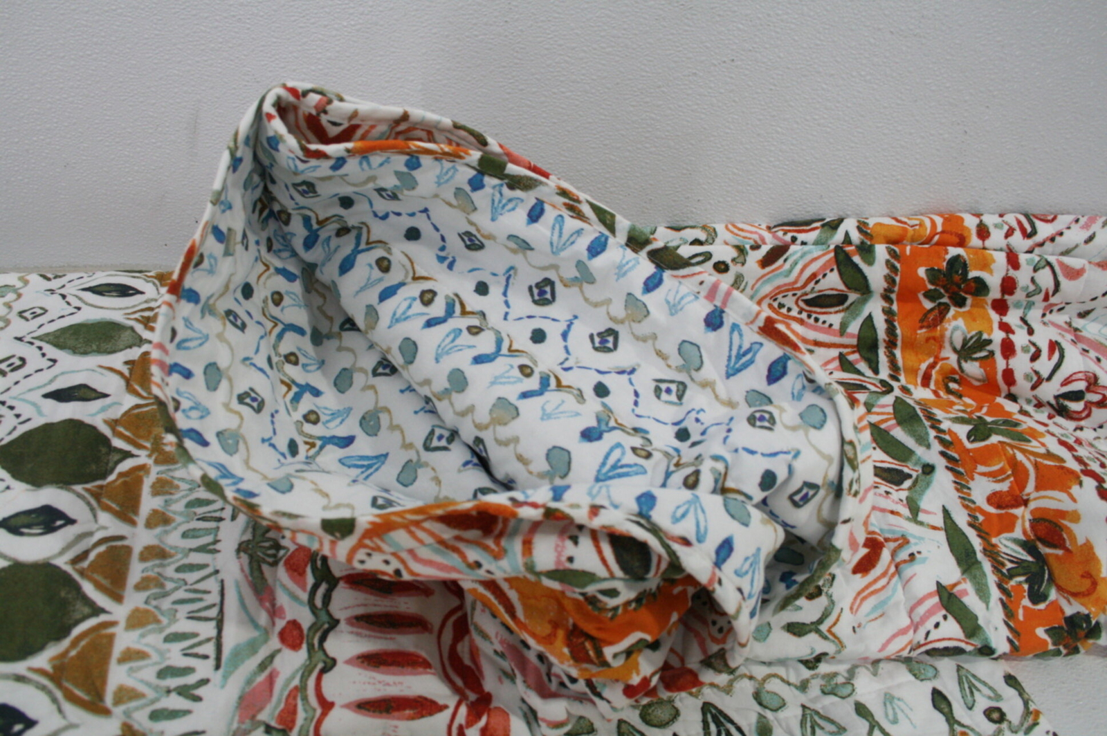 North End Decor NE802 Boho Limerick Quilt Set w Colors & Playful