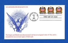Scott 2907 Eagle & Shield Bulk Rate First Day Cover by KMC Venture
