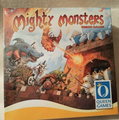 Mighty Monsters Familie Brettspiel Queen Games 
