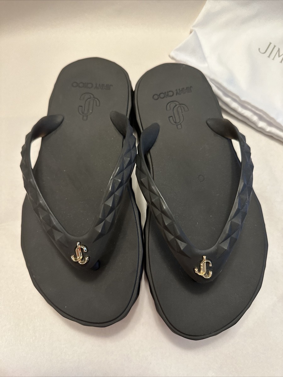 Jimmy Choo Women's Diamond Flip-Flop Rubber Size EU 34 | eBay