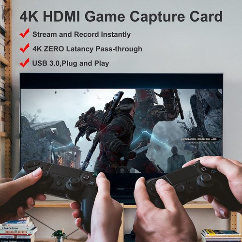 4K HDMI Compatible USB 3.0 Video Capture Card 1080P 60fps Video Recorder Grabber - Afbeelding 9 van 11