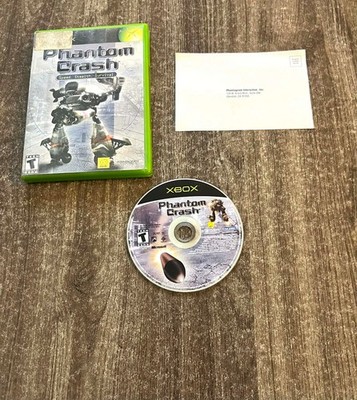 Phantom Crash (Microsoft Xbox, 2002) COMPLETE! Tested & Working!