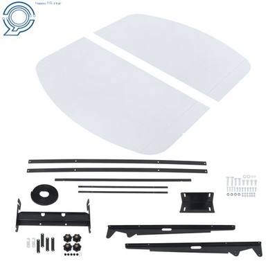 52'' X 52'' For ROPS White Tuff Top Tractor & Mower Canopy 2'' x 2'' or 2'' x 3''