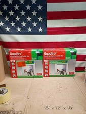 2PK Oatey Quadtro Washing Machine Outlet PEX CRIMP Box 1/4" Turn x 2" Hub 38528.