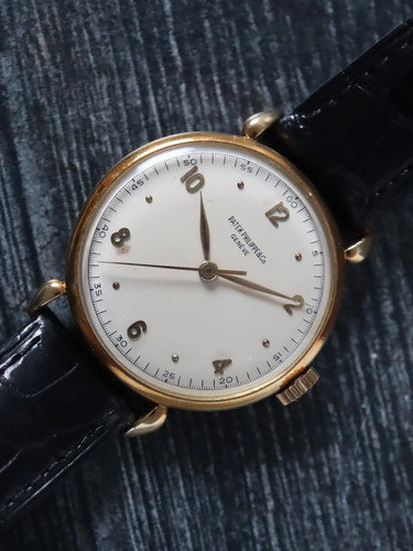 J41596: Patek Philippe Vintage 1940's Calatrava, Ref. 1509, Archive Paper