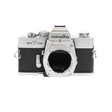 Minolta SRT 102 35mm Camera Body, Chrome Version 1 with Mirror Lockup 