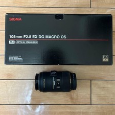 SIGMA 105mm F2.8 EX DG MACRO OS Lens