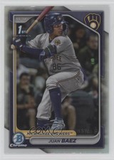 2024 Bowman Chrome Prospects Refractor 169/499 Juan Baez #BCP-160 s3g