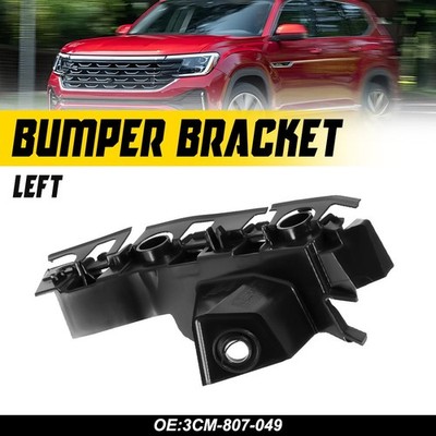 Black Bumper Bracket For 2021 22-2023 VW Atlas Cross Sport Front Left Driver EAW