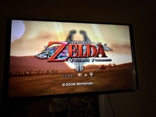 Nintendo Wii Game Console ; REMOTE, Cords, extras and Game Zelda Tested Works  