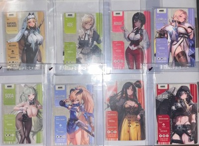 Goddess of Victory: NIKKE - Bandai Cardass Metallic Pass v3 - 8x Card Lot
