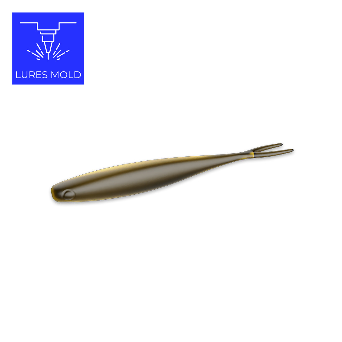 Bait DIY Fishing Mold Soft Plastisol Soft Jerkbait K152 4inch - Image 3