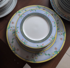 Servizio Da Dolce X12 + Vassoio Le Perle Porcellana