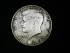 1964-P Kennedy Half Dollar (90% silver), Circulated (1).