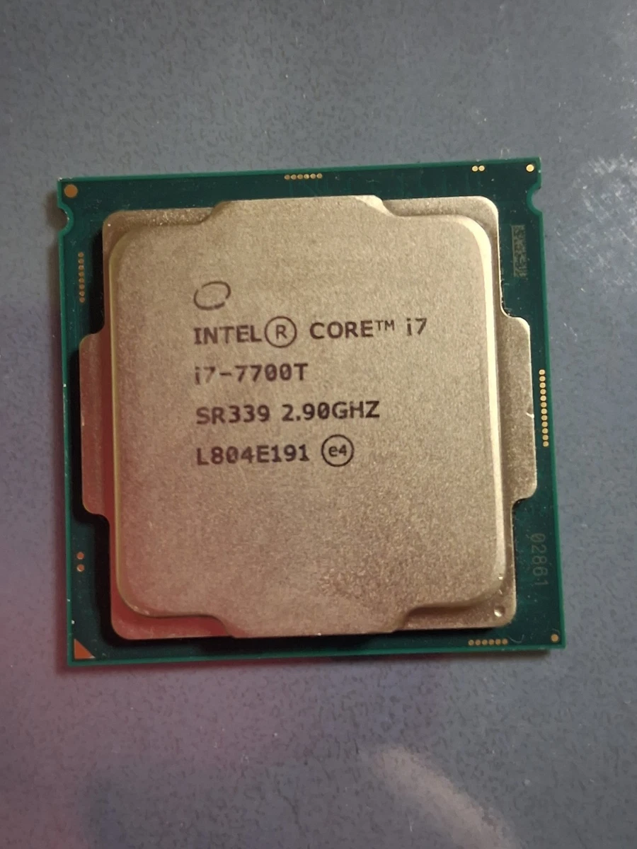 Intel Core i7-7700T Processor Model LGA 1151/H4 Socket Type