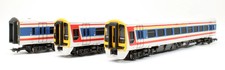 BACHMANN OO 31-510 DMU 3 CAR SET CLASS 159 'NETWORK SOUTHEAST' LOCO *LIGHTS*
