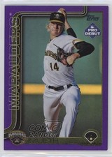 2025 Topps Pro Debut Purple Foil /299 Zander Mueth #PD-120 sc8