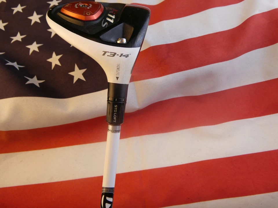 COMO NUEVO TaylorMade R11s T3-14* madera de calle FENOMA RASGADO rígido fuerte #3 - 14 grados Foto 4 de 4