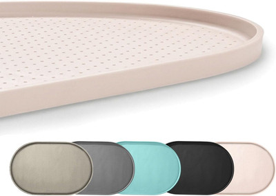 Conlun Dog Food Mat,1/2 Inch Raised Edges Cat Feeding Mat,Bpa-Free Silicone Pet