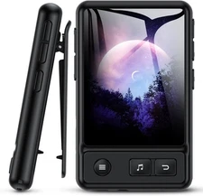 AGPTEK MP3 Player with Bluetooth 5.3, 2.4" Full Touch Screen 32GB Music Player w