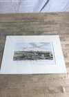 John Slezer Hand Colored Engraving Prospect of Old Aberdeen 17x13 Matted Print
