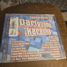 Party Tyme Karaoke: Super Hits 24 by Various CD, 2015 