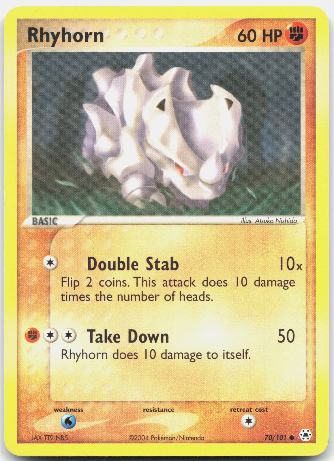 Rhyhorn Common Hidden Legends 70/101 NM