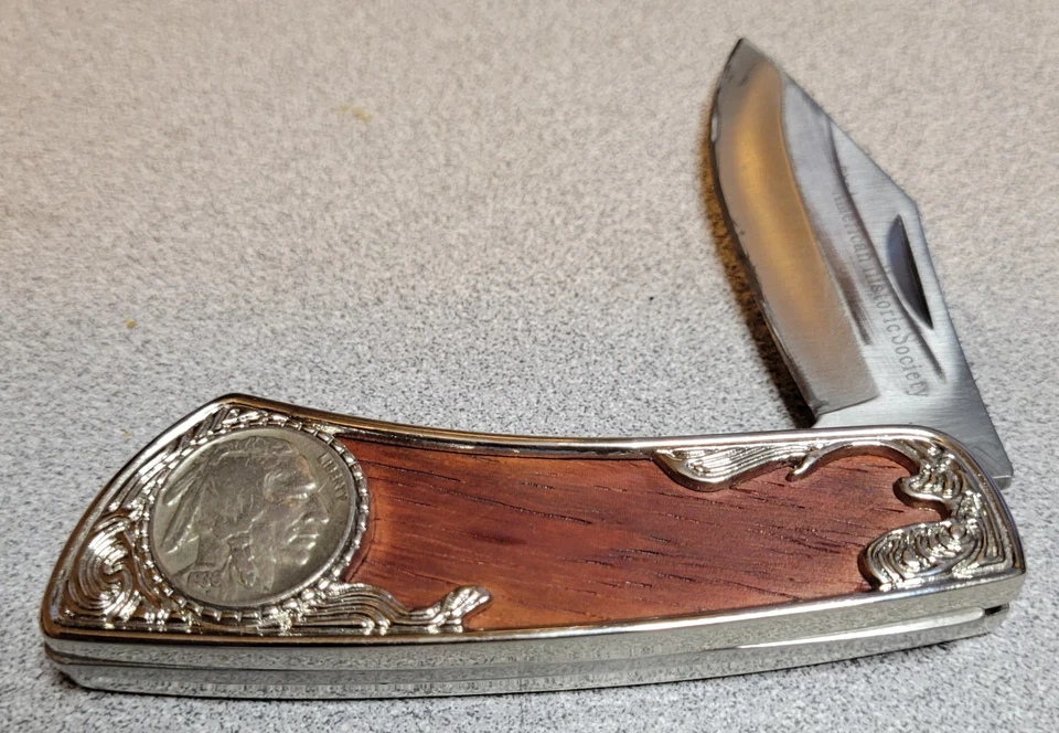 美国历史学会收藏刀 1936 年水牛镍币 — 第 2/4 张图片