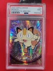 2000 TOPPS CHROME POKEMON T.V. SPECTRA #52 MEOWTH PSA 9 MINT LOW POP OF 25