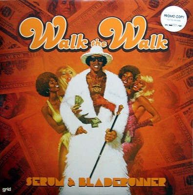 Serum  Bladerunner - Walk The Walk / Warriors - Used Vinyl Record 12 - F4593z