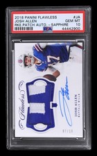 2018 Flawless Rookie Patch Auto Josh Allen PSA 10 #7/10