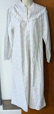Lanz of Salzburg Flannel Women's Sz S Nightgown Floral Hearts Pattern NWT New