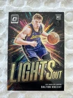 2024/25 Optic Dalton Knecht Lights Out Gold Vinyl Prizm 1/1 (1 Of 1)