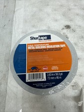 Shurtape MB 100CT Cold Weather Metal Building Insulation Tape 72mm x 46m