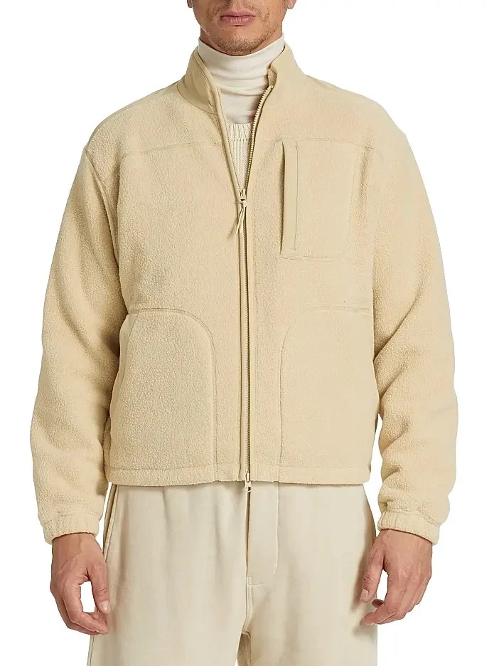 Jaqueta de lã com zíper completo Outdoor Voices tamanho G unissex nova sem etiquetas - Imagem 2 de 4