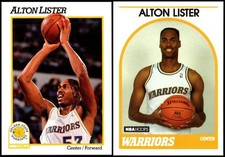Hoops Alton Lister Golden State Warriors (2) Card Lot - A REAL GEM – MAKE EVE...