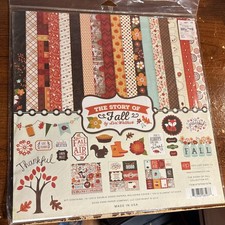 The Story Of Fall - Echo Park Scrapbook Page ...