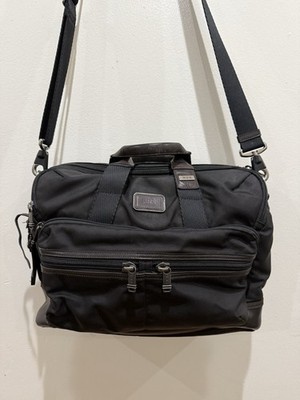 TUMI Alpha Bravo Patrick Briefcase 222644HK2 Hickory Brown   Good Condition