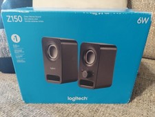 Logitech Z150 Multimedia Speakers Black 980000802 Clear Stereo Sound