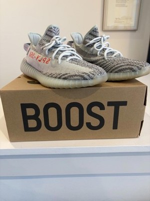 Adidas Yeezy Boost 350 V2 Zebra 'Blue Tint' 2017 - sz 11M