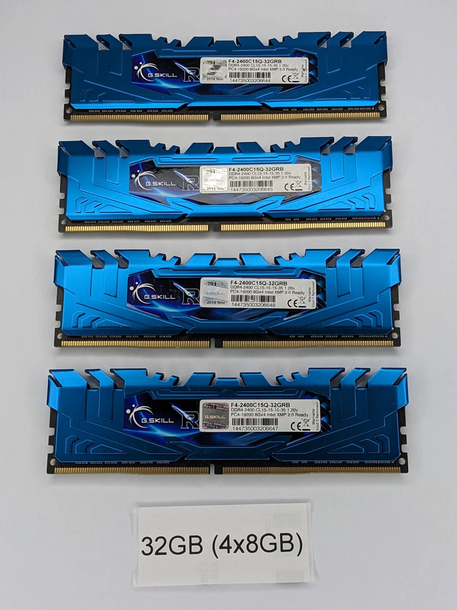 G. SKILL DDR4 SDRAM 32 GB Total Capacity Memory (RAM) for sale | eBay