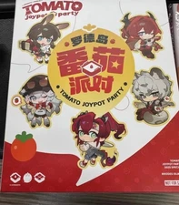 5pcs Official Game Arknights Haidilao Lappland Amiya Acrylic Stand Laser Ticket