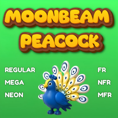 Adopt Top Pick  Moonbeam Peacock  Regular | Mega | Neon  Cheap Fast Delivery