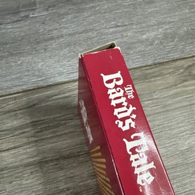 The Bard's Tale Nintendo Entertainment System NES Game Box & Manual