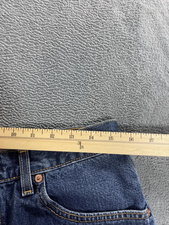 Pantalones Cortos de Jean Levis 550 De Colección Para Hombre 34 Azul Denim Calce Relajado Hecho en EE. UU. Años 90 Foto 2 de 4